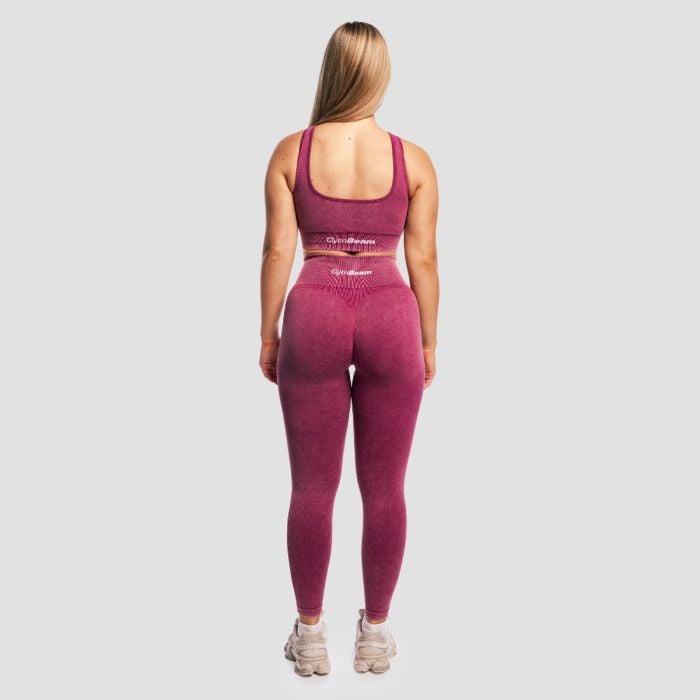 Women‘s Lift Seamless Leggings Plum - GymBeam M
