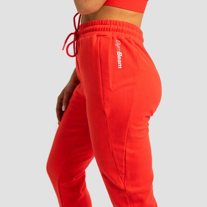 Limitless Jogginghose für Frauen Hot Red - GymBeam S