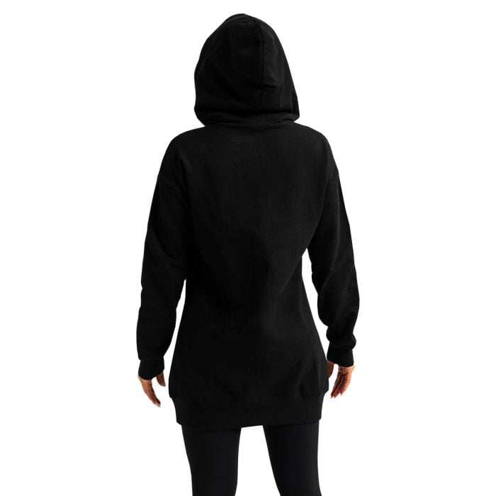Limitless Longline Hoodie für Frauen Black - GymBeam M