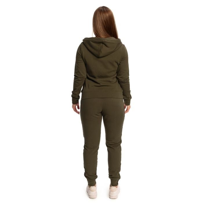 Women‘s Limitless Zip Up Hoodie Espresso - GymBeam M