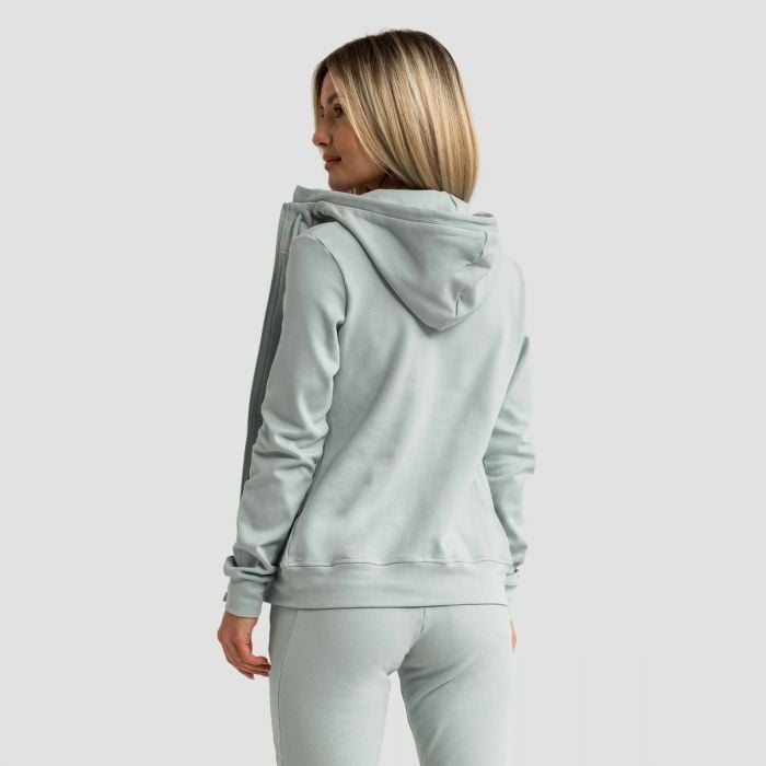 Limitless Hoodie mit Reißverschluss für Frauen Eucalypt – GymBeam M