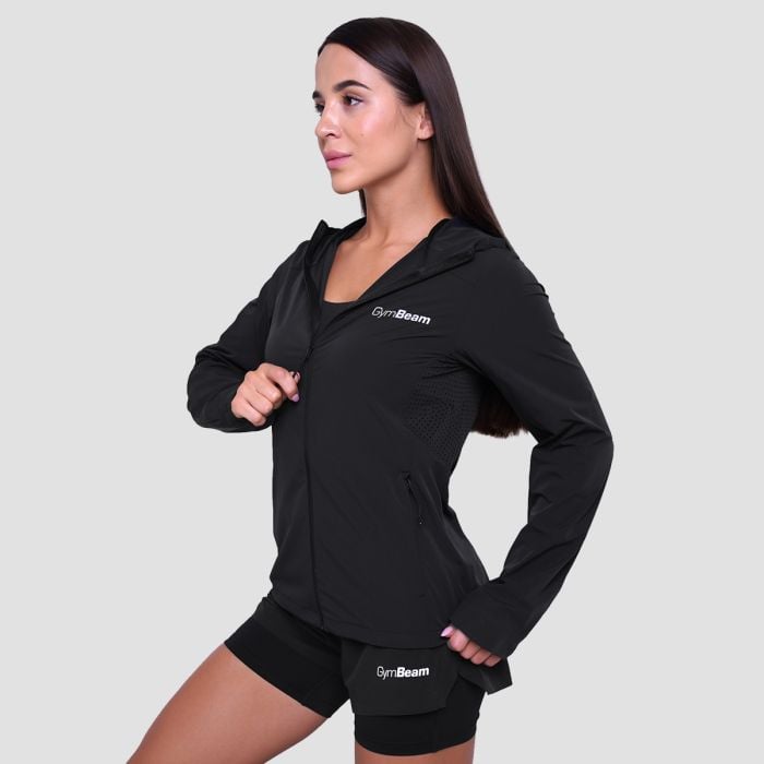 Pulse Laufjacke für Frauen in Black - GymBeam L