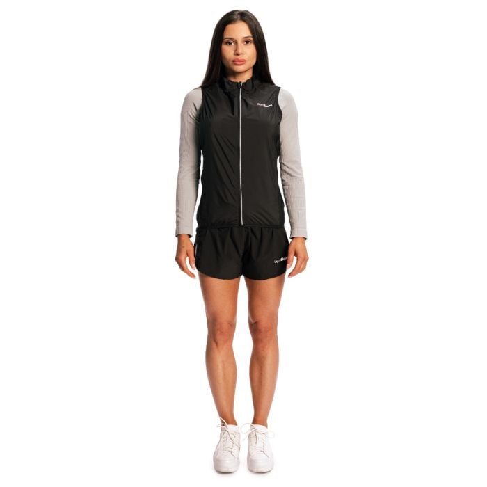 Women‘s Pulse X Running Gillet Black - GymBeam S