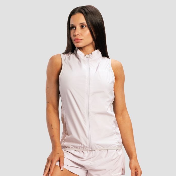 Women‘s Pulse X Running Gillet Gray - GymBeam XS