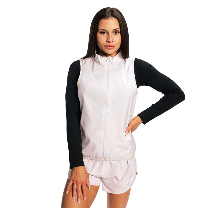 Women‘s Pulse X Running Gillet Gray - GymBeam XS