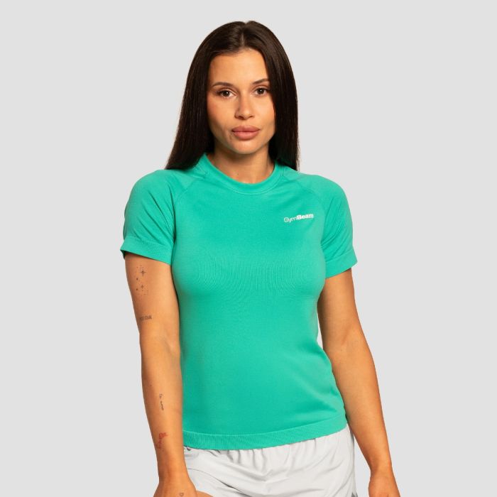 Women‘s Pulse X Running T-shirt Green - GymBeam M
