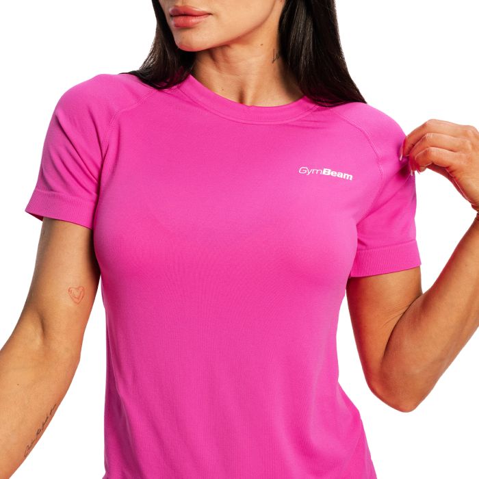 Women‘s Pulse X Running T-shirt Purple - GymBeam M