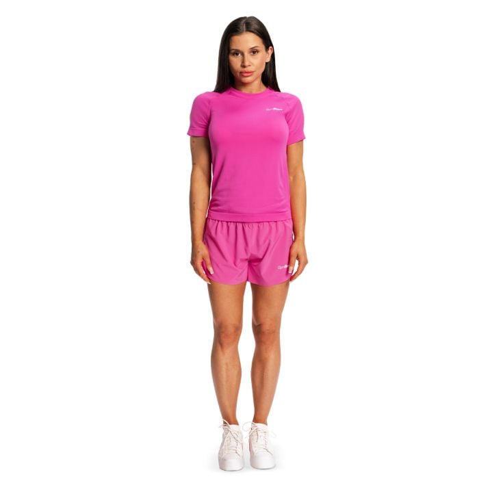 Women‘s Pulse X Running T-shirt Purple - GymBeam M