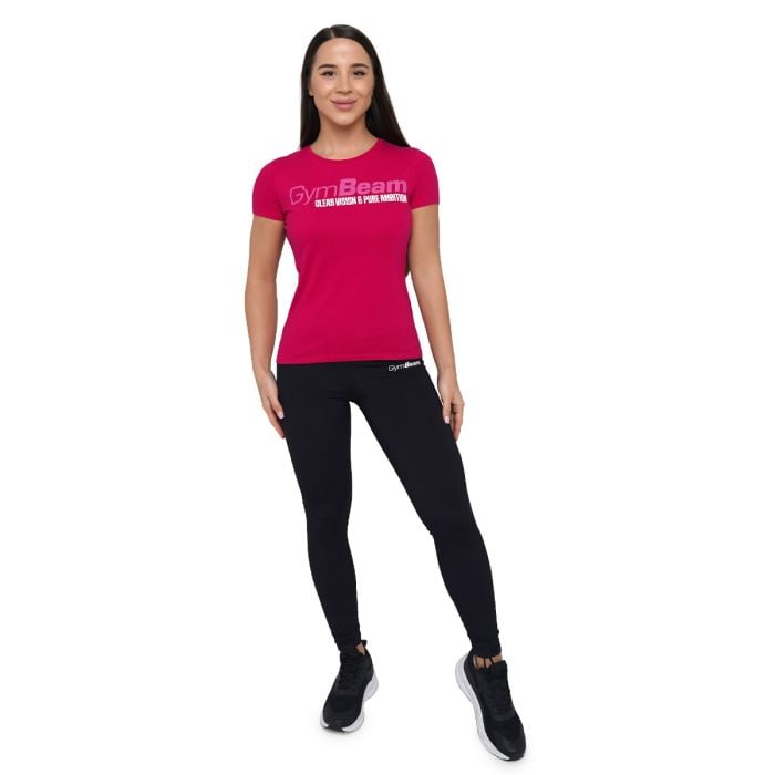 Women‘s Pure Ambition T-shirt Sorbet - GymBeam XL