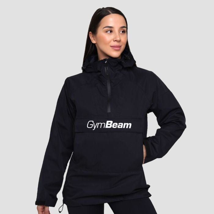 Regenjacke Smock für Frauen in Black - GymBeam M