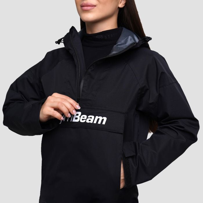 Regenjacke Smock für Frauen in Black - GymBeam M