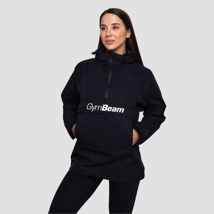 Regenjacke Smock für Frauen in Black - GymBeam M