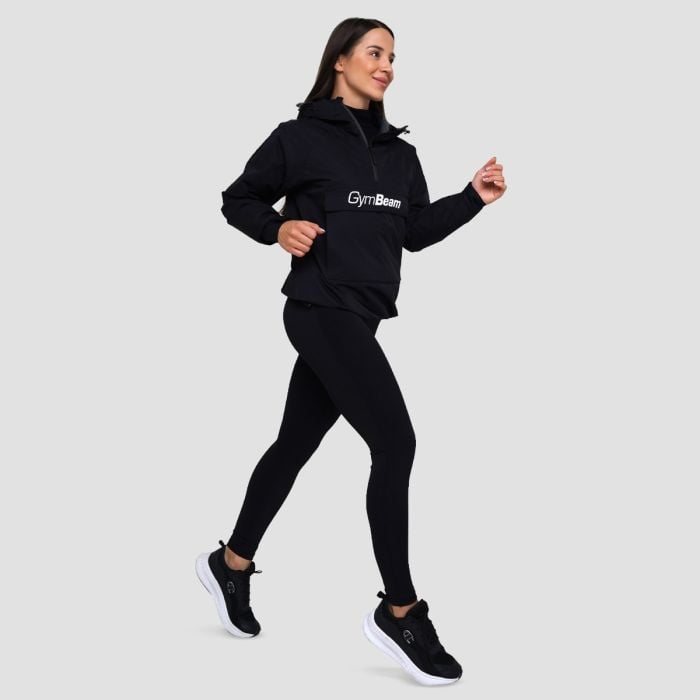 Regenjacke Smock für Frauen in Black - GymBeam M