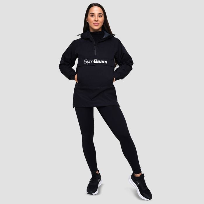 Regenjacke Smock für Frauen in Black - GymBeam M