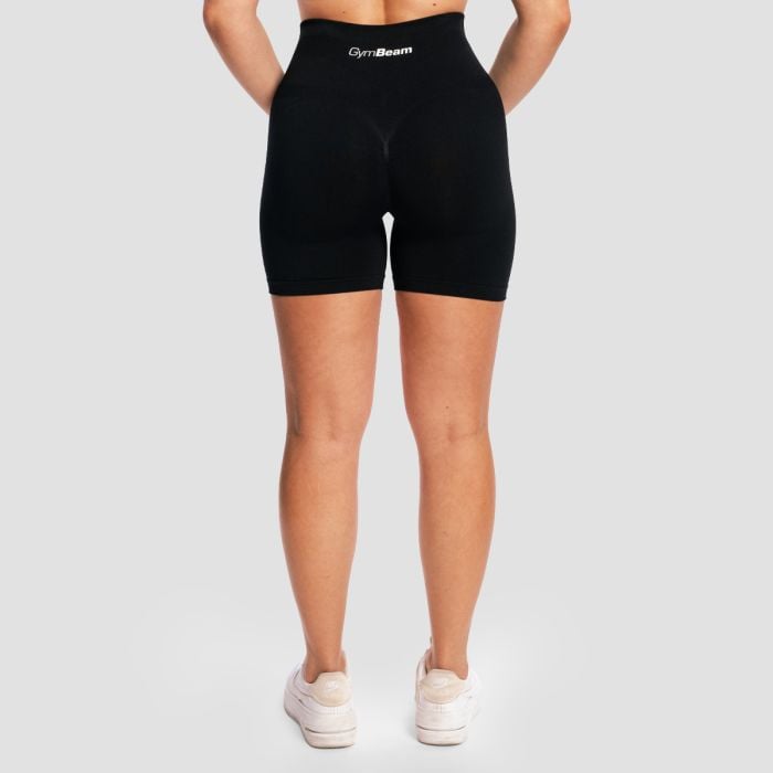 Women‘s Sculpt Seamless Shorts Black - GymBeam L