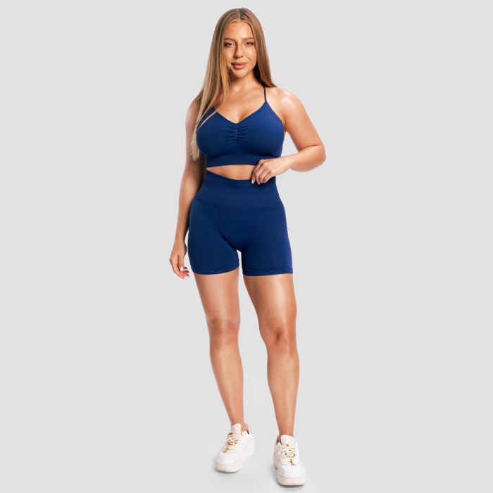 Women‘s Sculpt Seamless Shorts Navy - GymBeam M