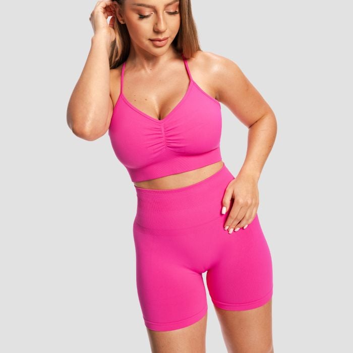 Women‘s Sculpt Seamless Shorts Rose - GymBeam M