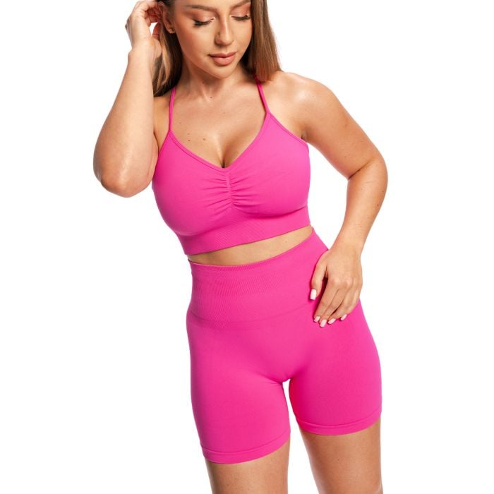 Women‘s Sculpt Seamless Shorts Rose - GymBeam M