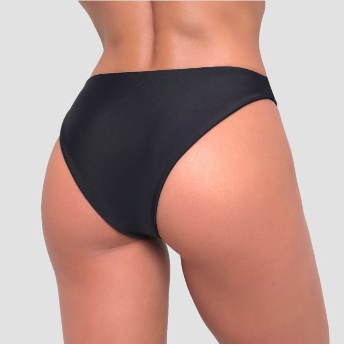 Women‘s Sports Bikini Bottom Black - GymBeam XL