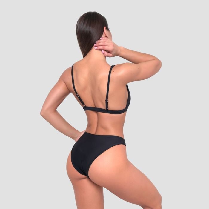 Women‘s Sports Bikini Bottom Black - GymBeam XL