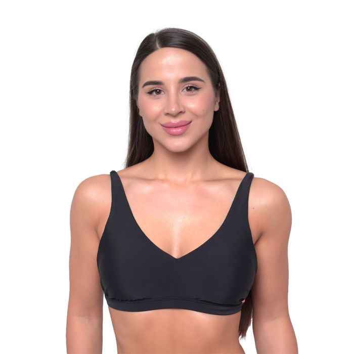 Women‘s Sports Bikini Top Black - GymBeam M