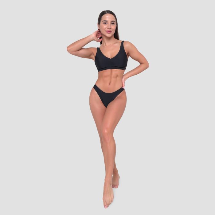 Women‘s Sports Bikini Top Black - GymBeam M