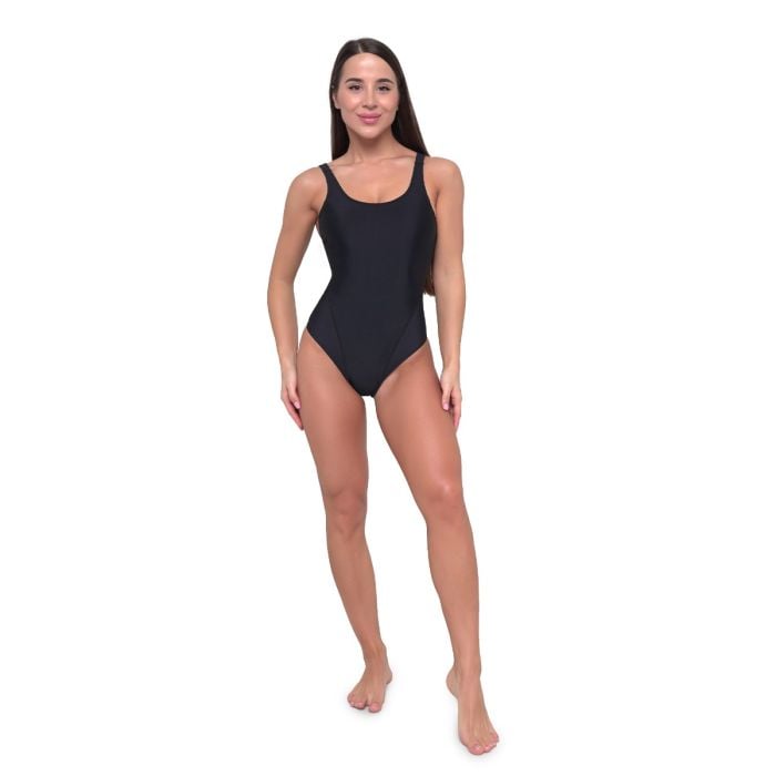 Women‘s Sports Swimsuit Black - GymBeam M