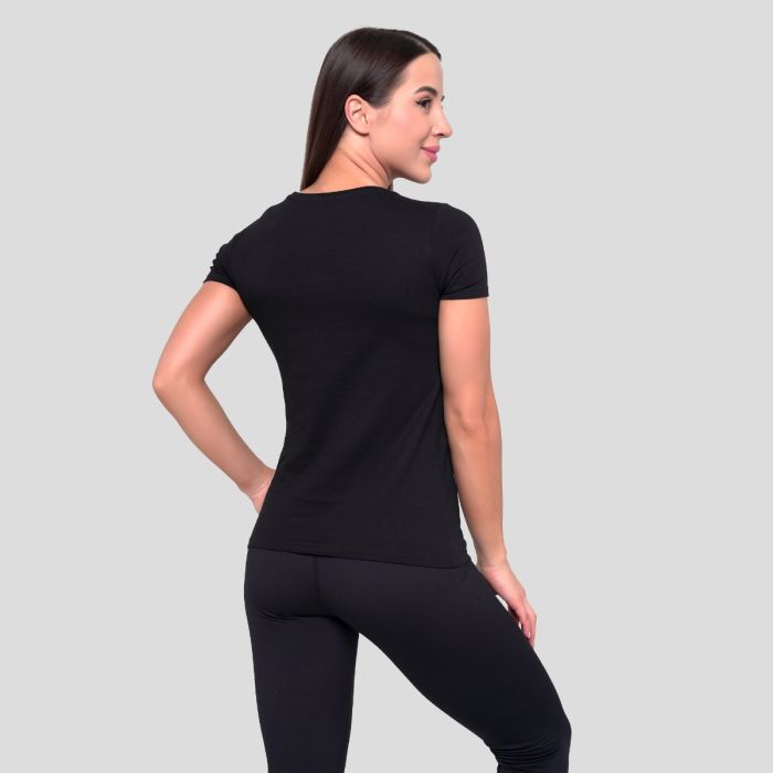 Women‘s Strong Tomorrow T-shirt Black - GymBeam XL