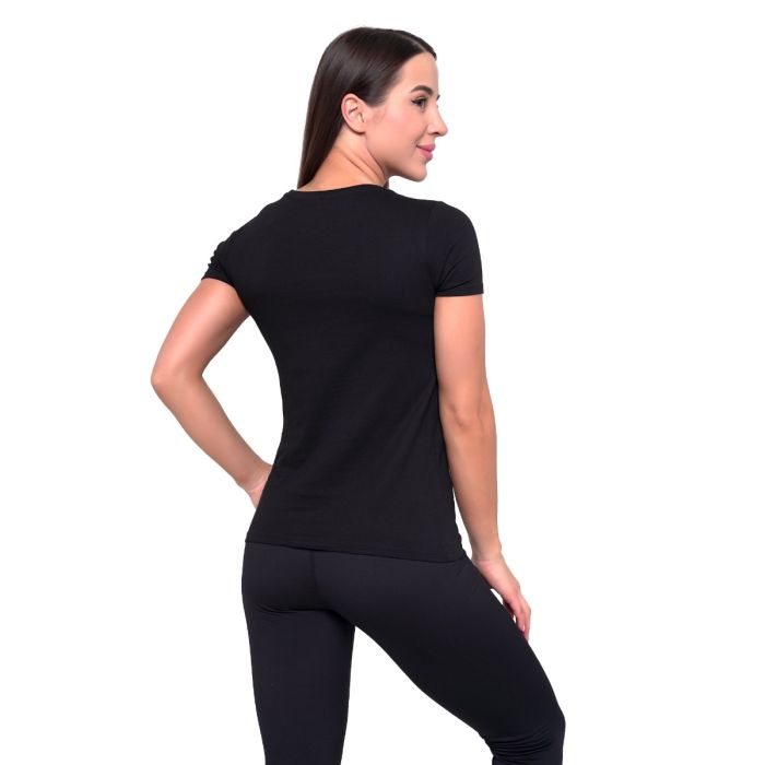 Women‘s Strong Tomorrow T-shirt Black - GymBeam XL