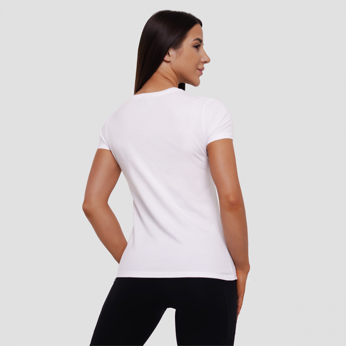 Stronger Together T-Shirt für Frauen in White - GymBeam XL