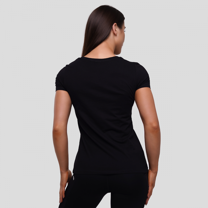 Stronger Together T-Shirt für Frauen in Black - GymBeam L