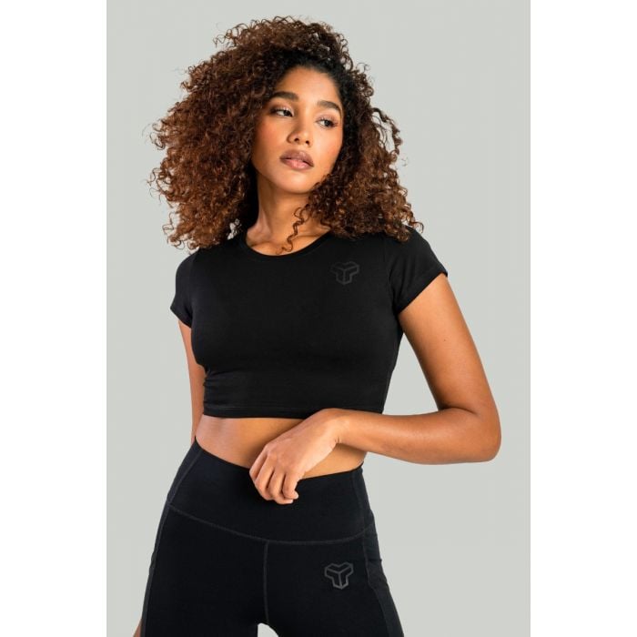 Essential Crop Top für Frauen in Black - STRIX L