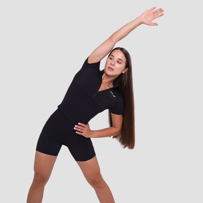 Ignite Cropped T-Shirt für Frauen in Black - GymBeam XL