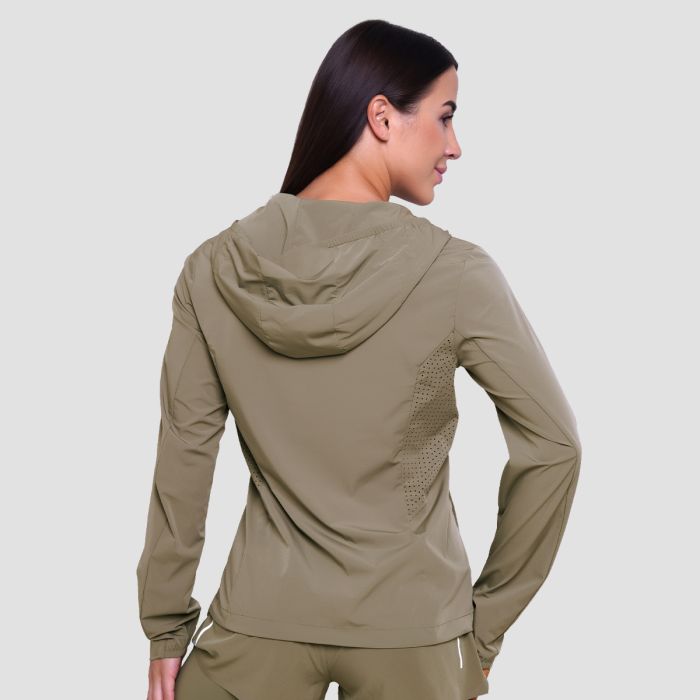 Pulse Laufjacke für Frauen in Vetiver - GymBeam XL