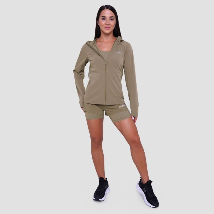 Pulse Laufjacke für Frauen in Vetiver - GymBeam XL