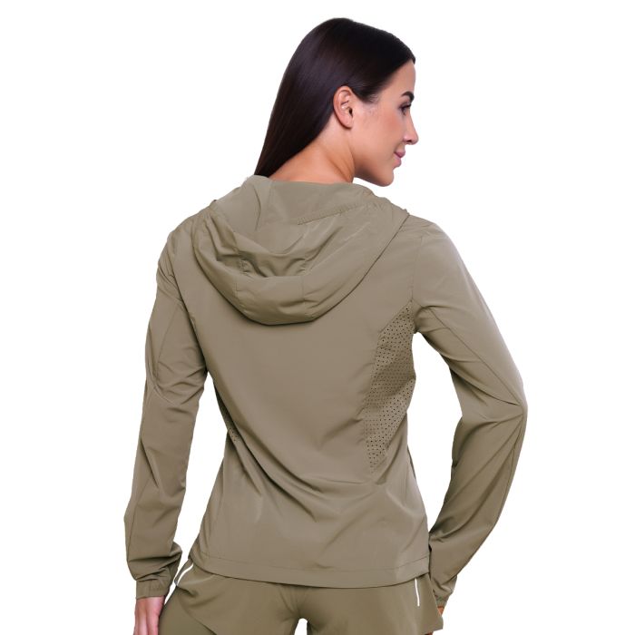 Pulse Laufjacke für Frauen in Vetiver - GymBeam XL