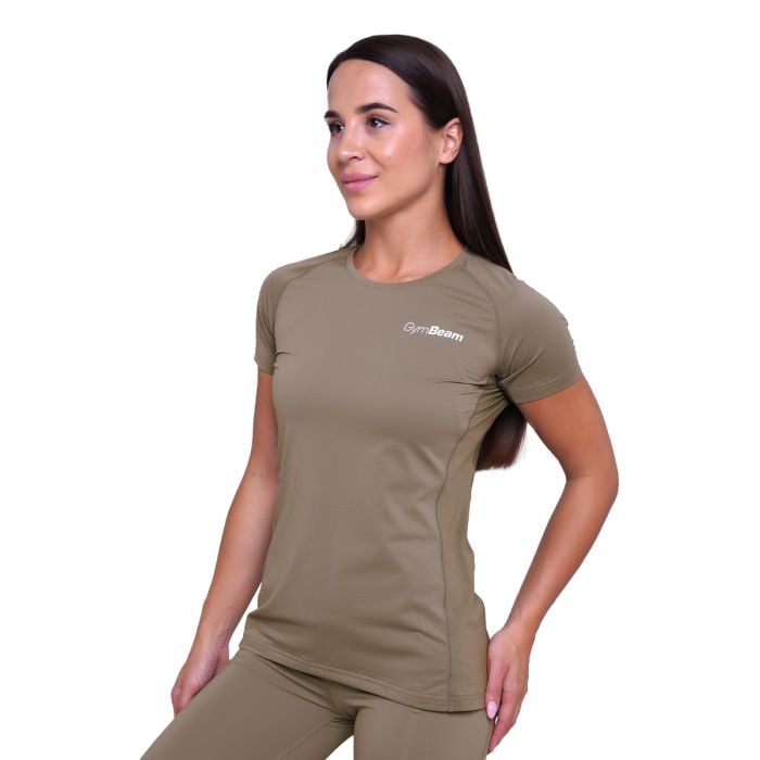 Pulse Running T-Shirt für Frauen in Vetiver - GymBeam XL