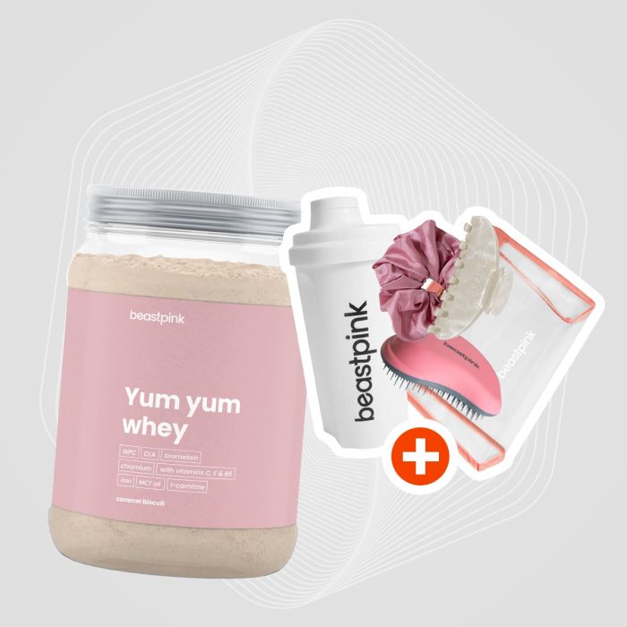 Yum Yum Whey Probe - BeastPink 30 g - strawberry splash