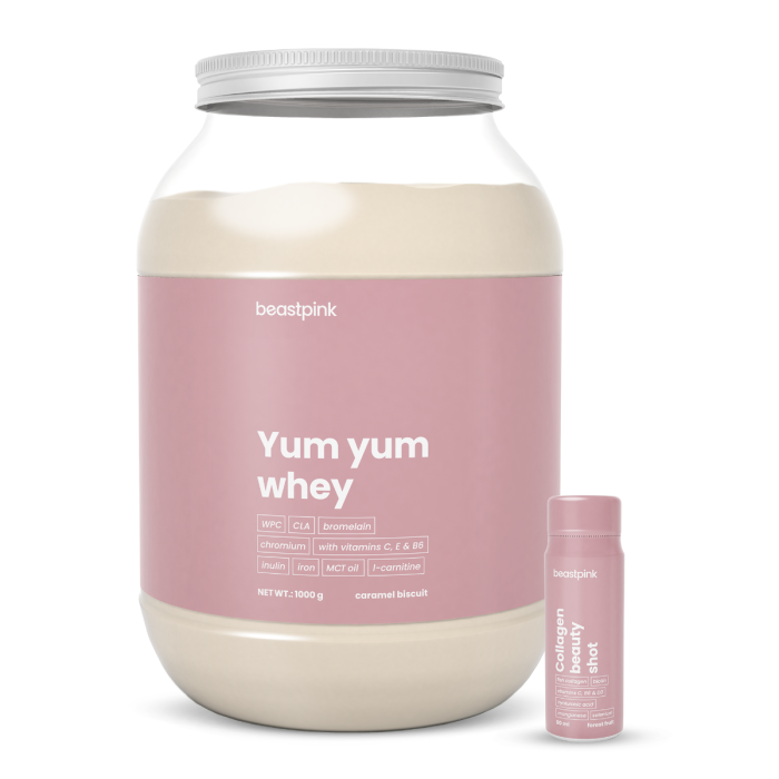 Yum Yum Whey - BeastPink Vanilleeis - 1000 g