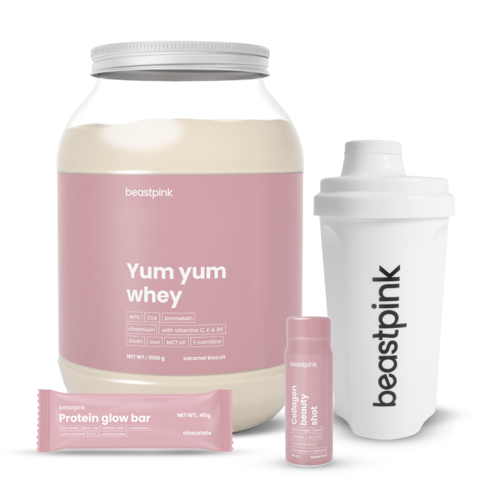 Yum Yum Whey - BeastPink Vanilleeis - 1000 g