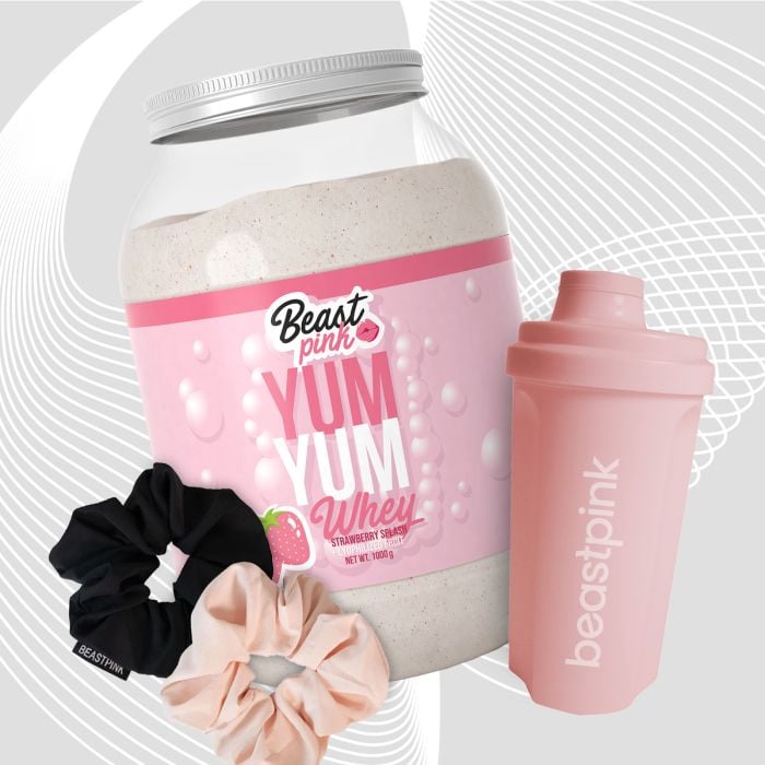 Yum Yum Whey - BeastPink Vanilleeis - 1000 g