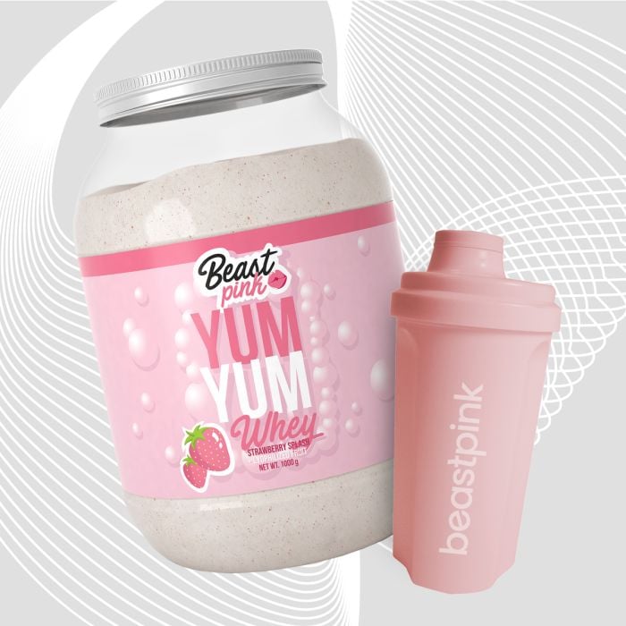 Yum Yum Whey - BeastPink Vanilleeis - 1000 g