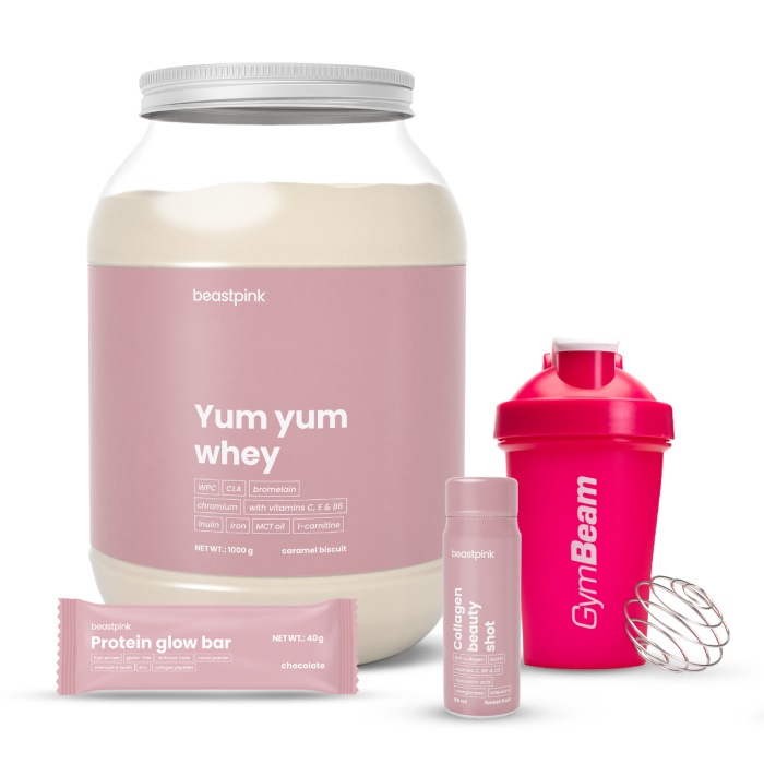 Yum Yum Whey - BeastPink Vanilleeis - 1000 g