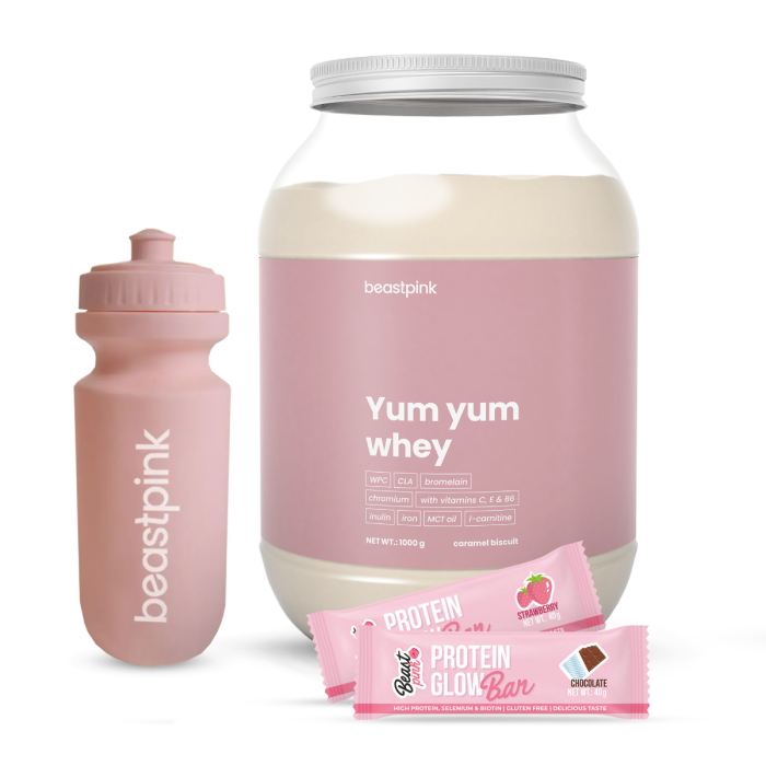 Yum Yum Whey - BeastPink Vanilleeis - 1000 g