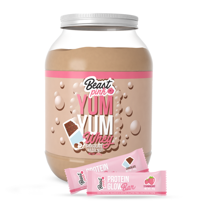 Yum Yum Whey - BeastPink Vanilleeis - 1000 g