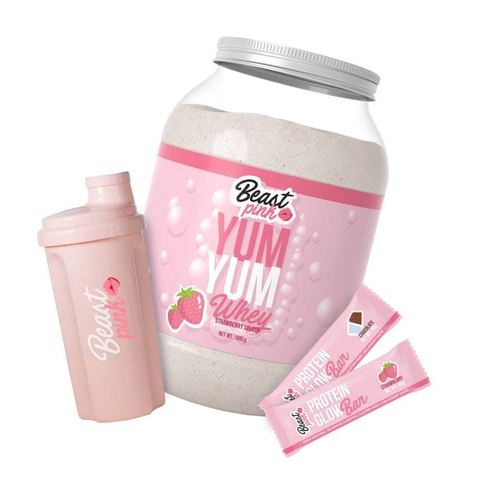 Yum Yum Whey - BeastPink Vanilleeis - 1000 g