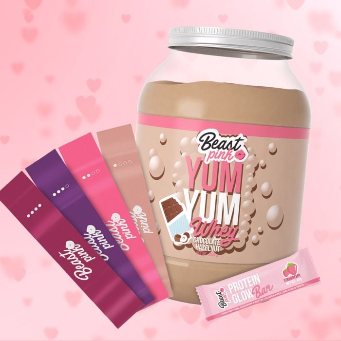 Yum Yum Whey - BeastPink Vanilleeis - 1000 g