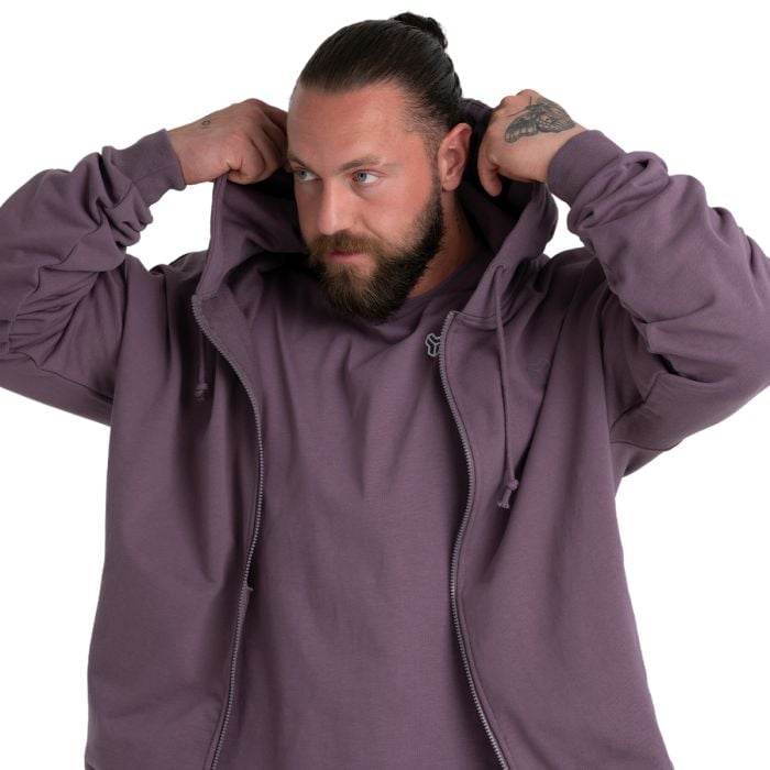 Hoodie mit Reißverschluss in Dusk - STRIX XXL