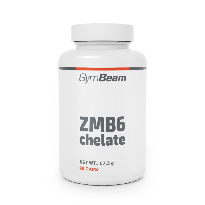 ZMB6 CHELATE - GymBeam + Geschenke 90 Kapseln