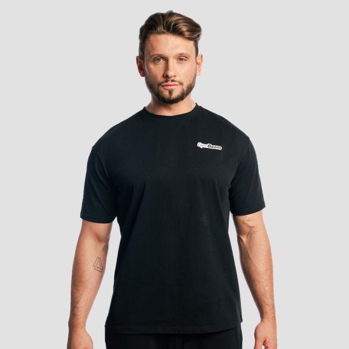 Zone T-shirt Black - GymBeam L
